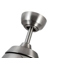 54"Ceiling Fan by Kuzco Lighting - Thalia Collection, Brushed Nickel/Matte White Finish - CF91954-BN/WH