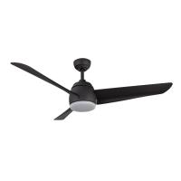 54"Ceiling Fan by Kuzco Lighting - Thalia Collection, Matte Black Finish - CF91954-MB