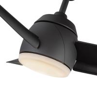 54"Ceiling Fan by Kuzco Lighting - Thalia Collection, Matte Black Finish - CF91954-MB