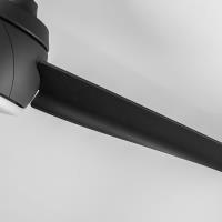 54"Ceiling Fan by Kuzco Lighting - Thalia Collection, Matte Black Finish - CF91954-MB