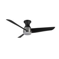 54"Hugger Fan by Kuzco Lighting - Thalia Collection, Brushed Nickel/Matte Black Finish - HF91954-BN/MB