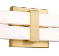 LED Vanity by Z-Lite - Zane Collection, Modern Gold Finish - 1008-40W-MGLD-LED