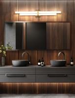 LED Vanity by Z-Lite - Zane Collection, Modern Gold Finish - 1008-40W-MGLD-LED