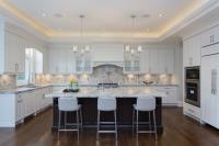 Three Light Chandelier by Z-Lite - Thayer Collection, Brushed Nickel Finish - 742-3BN