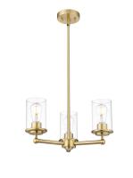 Three Light Chandelier by Z-Lite - Thayer Collection, Luxe Gold Finish - 742-3LG