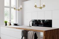 Three Light Chandelier by Z-Lite - Thayer Collection, Luxe Gold Finish - 742-3LG