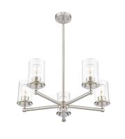 Five Light Chandelier by Z-Lite - Thayer Collection, Brushed Nickel Finish - 742-5BN