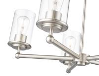 Five Light Chandelier by Z-Lite - Thayer Collection, Brushed Nickel Finish - 742-5BN