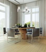 Five Light Chandelier by Z-Lite - Thayer Collection, Brushed Nickel Finish - 742-5BN