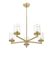 Five Light Chandelier by Z-Lite - Thayer Collection, Luxe Gold Finish - 742-5LG