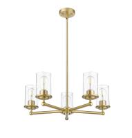 Five Light Chandelier by Z-Lite - Thayer Collection, Luxe Gold Finish - 742-5LG