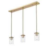 Three Light Pendant by Z-Lite - Thayer Collection, Luxe Gold Finish - 742MP-3LG