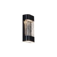 LED Exterior Wall Sconce by Kuzco Lighting - Moondew Collection, Black Finish - EW75712-BK