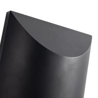 LED Exterior Wall Sconce by Kuzco Lighting - Lenox Collection, Black Finish - EW46308-BK-UNV-3CCT