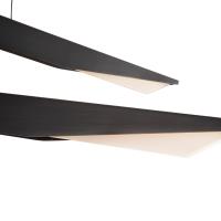 LED Chandelier by Kuzco Lighting - Tachi Collection, Urban Bronze Finish - CH64242-UB-UNV-010