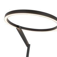 LED Floor Lamp by Kuzco Lighting - Roda Collection, Black Finish - FL27766-BK