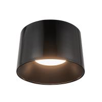 LED Flush Mount by Kuzco Lighting - Etta Collection, Jet Black Finish - FM16520-JB-3WCCT-UNV