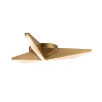 LED Flush Mount by Kuzco Lighting - Tachi Collection, Vintage Brass Finish - FM64218-VB