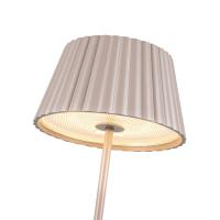 LED Table Lamp by Kuzco Lighting - Dario Collection, Moonstone Gray Finish - TL65614-MN