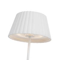 LED Table Lamp by Kuzco Lighting - Dario Collection, White Finish - TL65614-WH