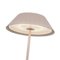 LED Table Lamp by Kuzco Lighting - Pela Collection, Moonstone Gray Finish - TL66714-MN