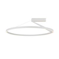 LED Semi-Flush Mount by Kuzco Lighting - Roda Collection, White Finish - SF27731-WH-3WCCT-UNV