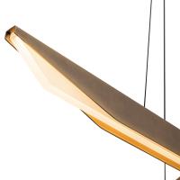 LED Pendant by Kuzco Lighting - Tachi Collection, Vintage Brass Finish - PD64231-VB-UNV-010