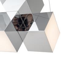 LED Pendant by Kuzco Lighting - Tetra Collection, Chrome Finish - PD20616-CH-UNV