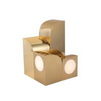 LED Table Lamp by Kuzco Lighting - Gypsum Collection, Polished Brass Finish - TL82412-PB