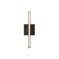 LED Wall Sconce by Kuzco Lighting - Tachi Collection, Urban Bronze Finish - WS64215-UB