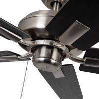 52"Ceiling Fan by Kuzco Lighting - Erikson Collection, Brushed Nickel Finish - CF78752-BN-NLP