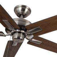 52"Ceiling Fan by Kuzco Lighting - Erikson Collection, Brushed Nickel Finish - CF78752-BN-NLP