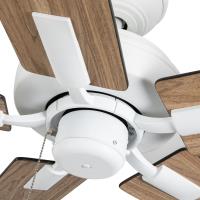 52"Ceiling Fan by Kuzco Lighting - Erikson Collection, White Finish - CF78752-WH-NLP