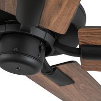 52"Ceiling Fan by Kuzco Lighting - Erikson Collection, Matte Black Finish - CF78752-MB-NLW