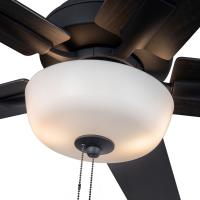 52"Ceiling Fan by Kuzco Lighting - Erikson Collection, Matte Black Finish - CF78752-MB-LKP