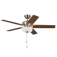 52"Ceiling Fan by Kuzco Lighting - Erikson Collection, Brushed Nickel Finish - CF78752-BN-LKP