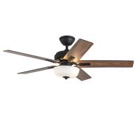 52"Ceiling Fan by Kuzco Lighting - Erikson Collection, Matte Black Finish - CF78752-MB-LKW