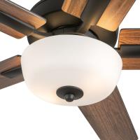 52"Ceiling Fan by Kuzco Lighting - Erikson Collection, Matte Black Finish - CF78752-MB-LKW