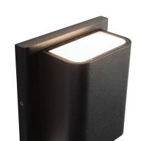 LED All terior Wall by Kuzco Lighting - Tolan Collection, Black Finish - AT48426-BK-UNV-3CCT