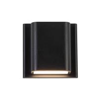 LED All terior Wall by Kuzco Lighting - Tolan Collection, Black Finish - AT48403-BK-UNV-3CCT