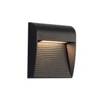 LED Exterior Wall Sconce by Kuzco Lighting - Casa Collection, Black Finish - EW27905-BK