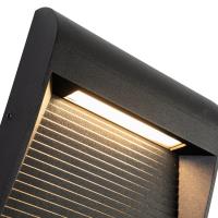 LED Exterior Wall Sconce by Kuzco Lighting - Casa Collection, Black Finish - EW27905-BK