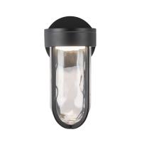 LED Exterior Wall Sconce by Kuzco Lighting - Davy Collection, Black Finish - EW17627-BK
