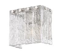 One Light Wall Sconce by Z-Lite - Glacier Collection, Brushed Nickel Finish - 1943-1S-BN