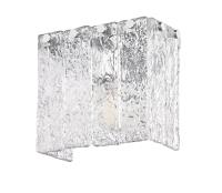 One Light Wall Sconce by Z-Lite - Glacier Collection, Chrome Finish - 1943-1S-CH