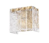 One Light Wall Sconce by Z-Lite - Glacier Collection, Modern Gold Finish - 1943-1S-MGLD