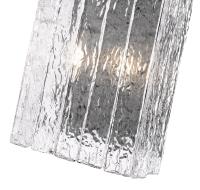 Two Light Wall Sconce by Z-Lite - Glacier Collection, Matte Black Finish - 1943-2S-MB