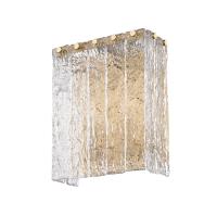 Two Light Wall Sconce by Z-Lite - Glacier Collection, Modern Gold Finish - 1943-2S-MGLD