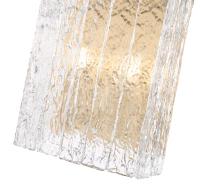 Two Light Wall Sconce by Z-Lite - Glacier Collection, Modern Gold Finish - 1943-2S-MGLD