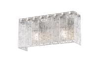 Two Light Vanity by Z-Lite - Glacier Collection, Brushed Nickel Finish - 1943-2V-BN